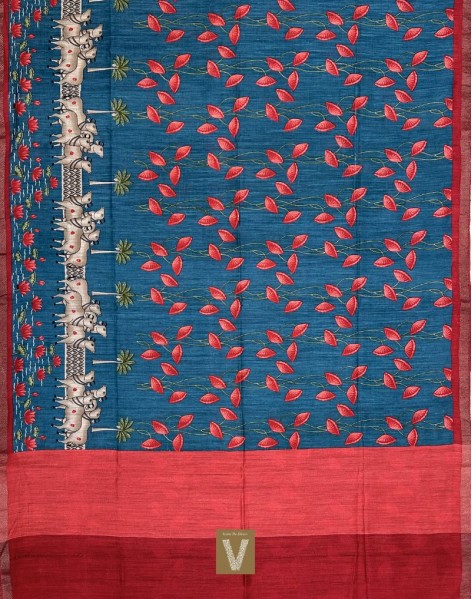 Matka silk sarees VMTK-2416