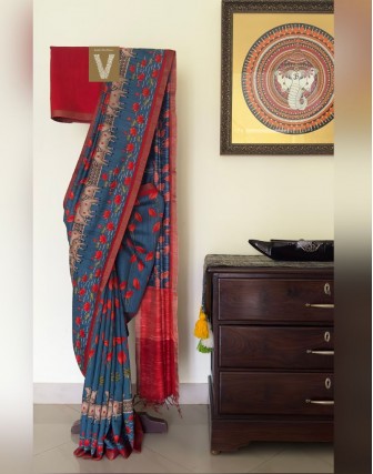 Matka silk sarees VMTK-2416