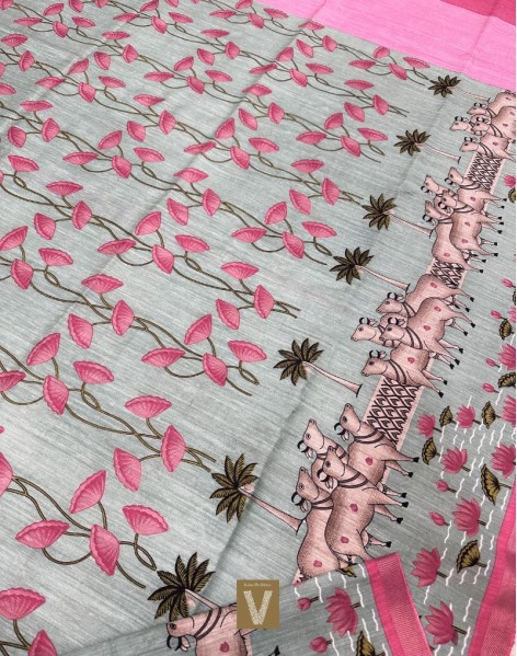 Matka silk sarees VMTK-2417