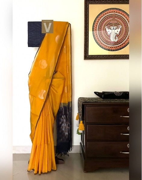 Pure Silk cotton sarees-VPSC-2387