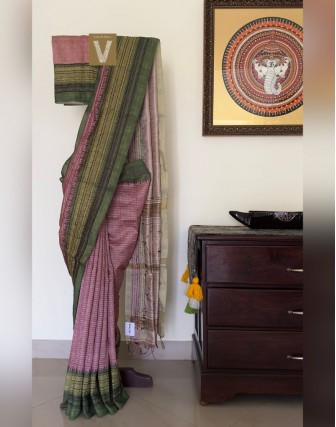 Semi tussar sarees-VSTS-2397 (SOLD)