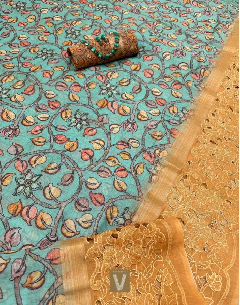 Chanderi silk cotton-VCHS-2338
