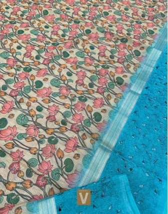 Chanderi silk cotton-VCHS-2341