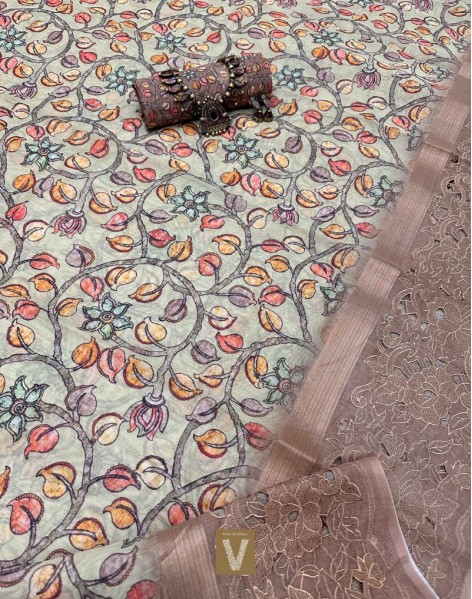 Chanderi silk cotton-VCHS-2342