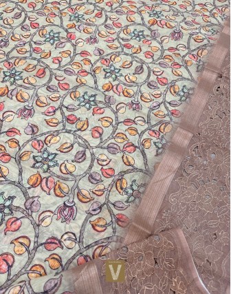 Chanderi silk cotton-VCHS-2342