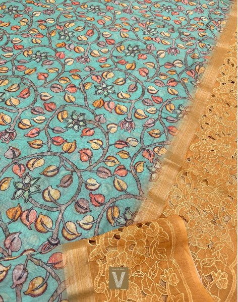 Chanderi silk cotton-VCHS-2338