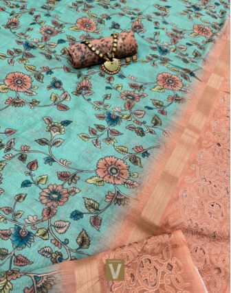 Chanderi silk cotton-VCHS-2344