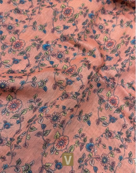 Chanderi silk cotton-VCHS-2344