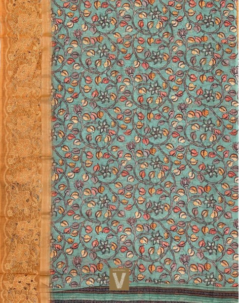 Chanderi silk cotton-VCHS-2338