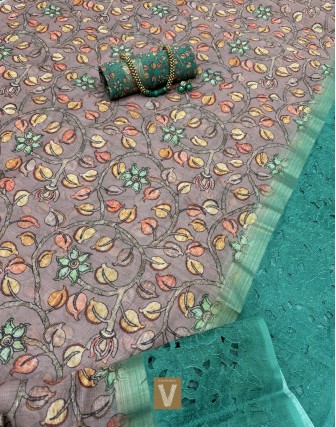 Chanderi silk cotton-VCHS-2340