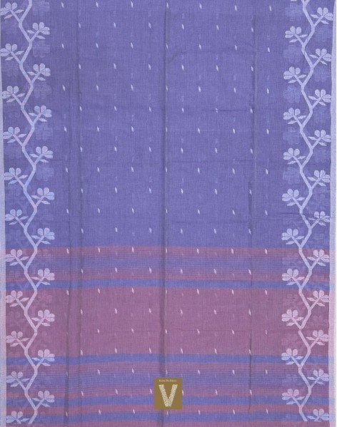 Khadi jamdhani organic cotton saree-VKJM-2330 (SOLD OUT)