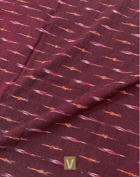Kolkata organic cotton saree-VKOC-2308