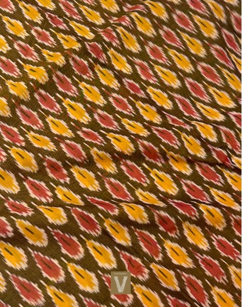 Kolkata organic cotton saree-VKOC-2309