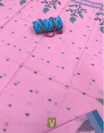 Kolkata organic cotton saree-VKOC-2311