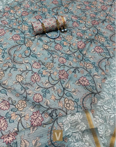 Kota silk saree -VKTS-2296
