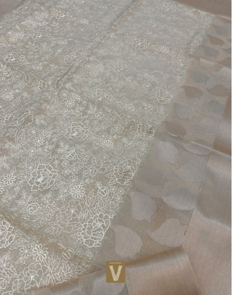 Kota silk tissue saree -VKTS-2354