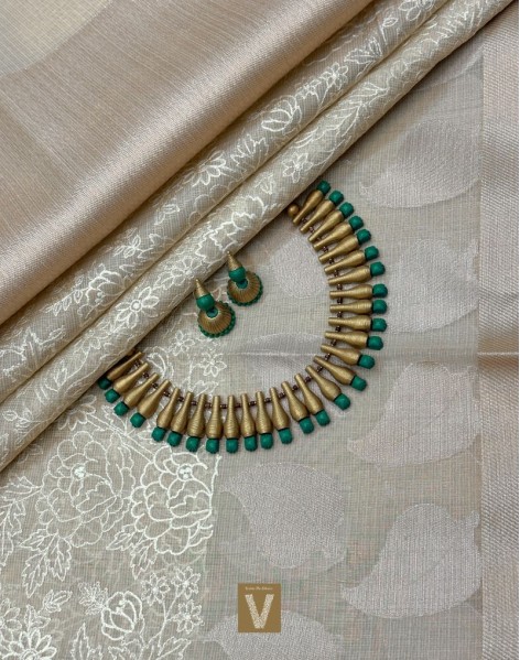 Kota silk tissue saree -VKTS-2354