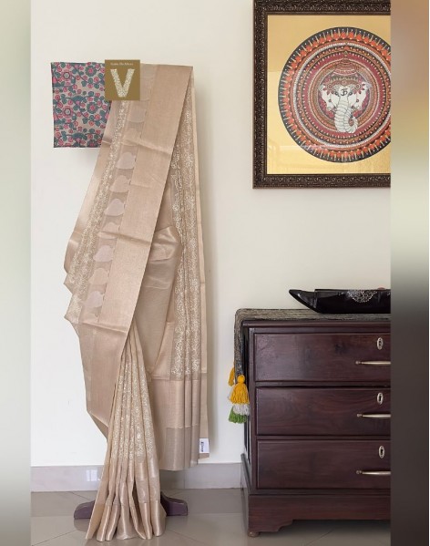 Kota silk tissue saree -VKTS-2354