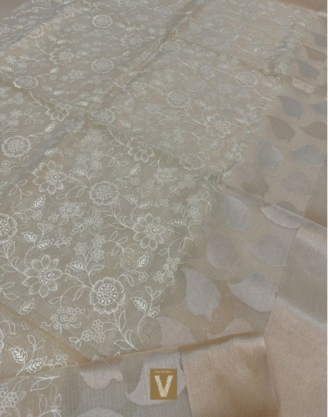 Kota silk tissue saree -VKTS-2353