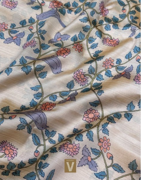 Kota silk tissue saree -VKTS-2353