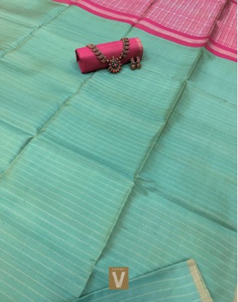 Raw silk saree -VRSS-2319