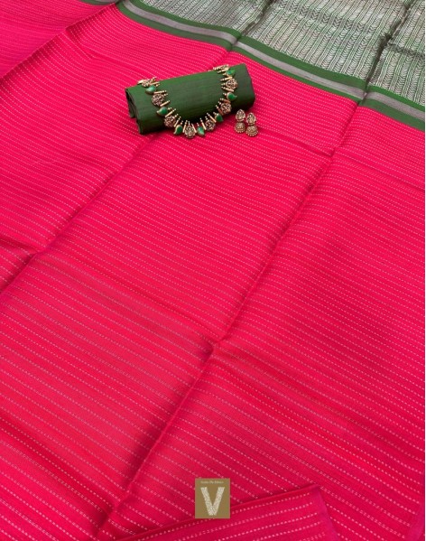 Raw silk saree -VRSS-2317
