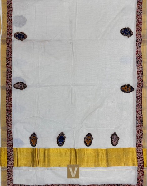 Traditional Kerala saree -VTKS-07