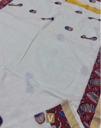 Traditional Kerala saree -VTKS-08