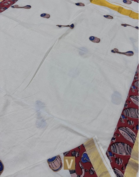Traditional Kerala saree -VTKS-08