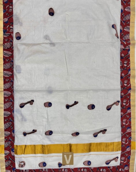 Traditional Kerala saree -VTKS-08