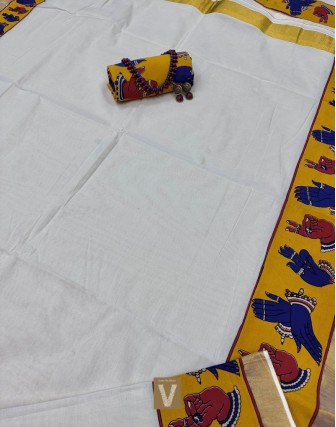 Traditional Kerala saree -VTKS-09