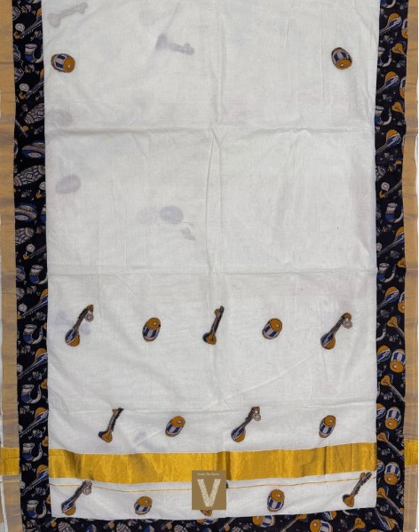 Traditional Kerala saree -VTKS-10