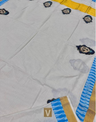 Traditional Kerala saree -VTKS-05