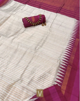 Raw silk saree -VRSS-2331