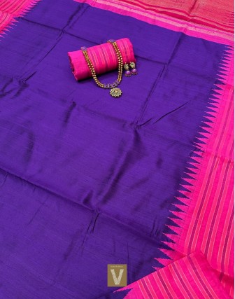 Raw silk saree -VRSS-2333