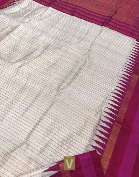 Raw silk saree -VRSS-2331