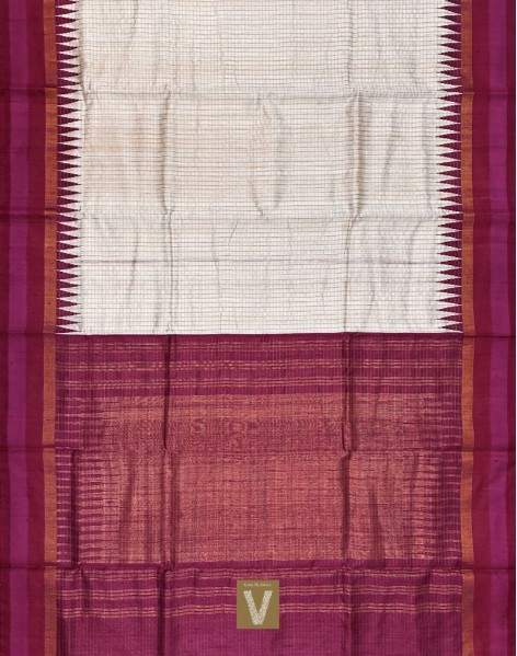 Raw silk saree -VRSS-2331