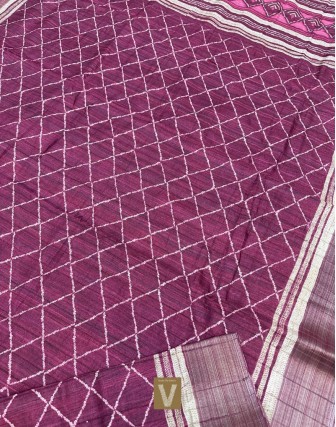 Semi tussar sarees-VSTS-2302