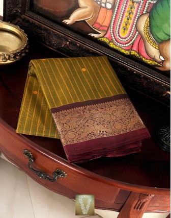 Handloom cotton saree-VHLC-2282