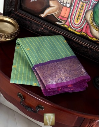 Handloom cotton saree-VHLC-2283