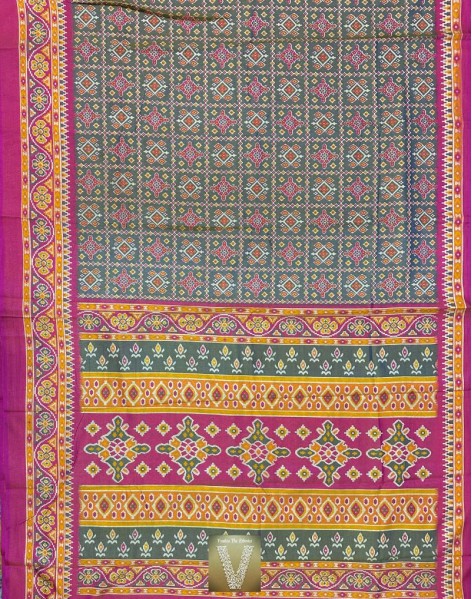 Patola Silk cotton sarees-VPSC-2269