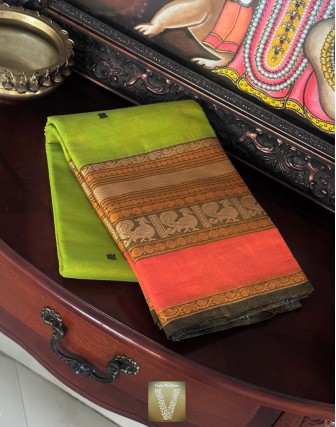 Kanchi cotton saree-VKAN-2246