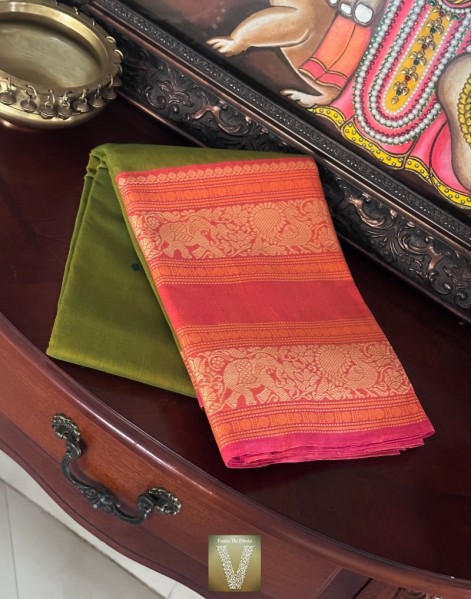 Kanchi cotton saree-VKAN-2242