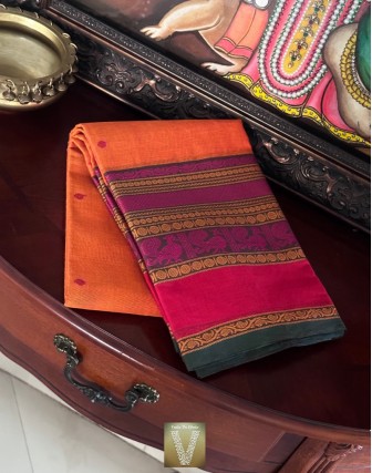 Kanchi cotton saree-VKAN-2243