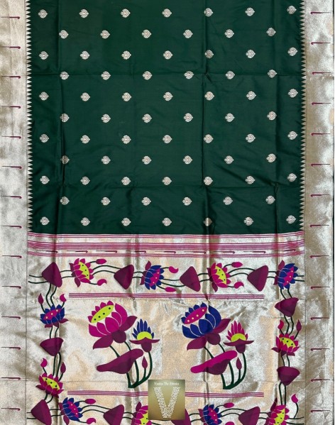 Paithani soft silk sarees-VPAI-2235