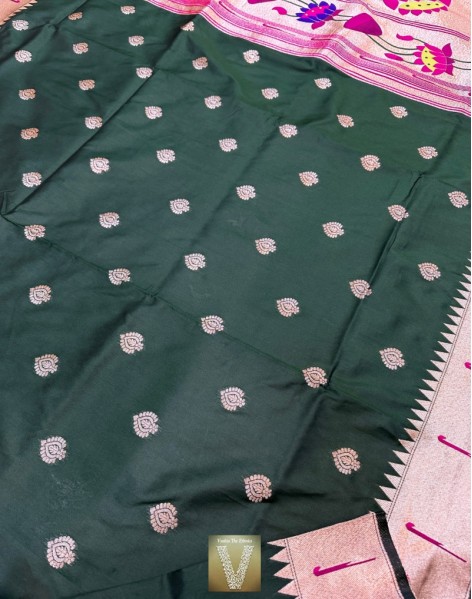 Paithani soft silk sarees-VPAI-2235