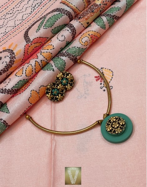 Semi tussar sarees-VSTS-2219