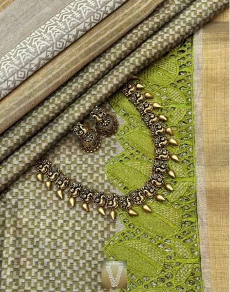 Tussar silk sarees-VTSR-2231