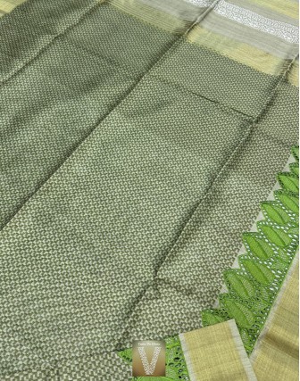 Tussar silk sarees-VTSR-2231