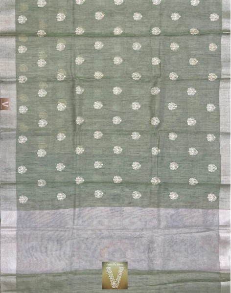 Jute Kota tissue saree -VKJT-834 (Out of stock)